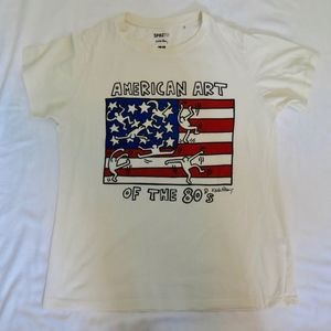 Keith Haring Sort Sleeve
